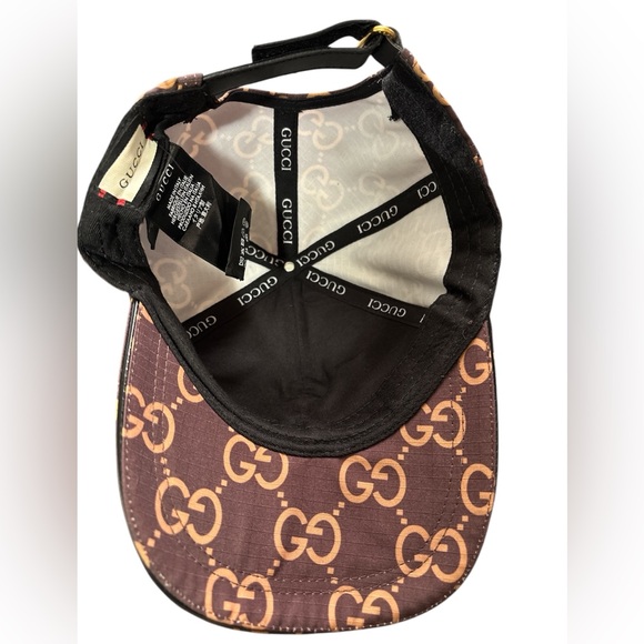 Gucci GG Supreme-jacquard baseball cap Excellent Preowned Condition - Picture 2 of 5